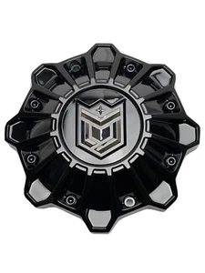 Dropstars Gloss Black Wheel Center Cap 1284C01 S1605-05 1284C61 S1311-03-48 - Picture 1 of 4