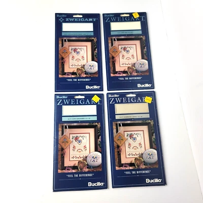 Bucilla Zweistik Lote de 4 Piezas Punto de Cruz Variedad 14"x18" y 15"x18" De Colección Foto 1 de 4