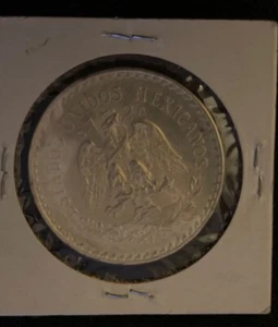 1932 Mexico Mexican Un Peso Silver Coin Super Nice - Picture 1 of 4