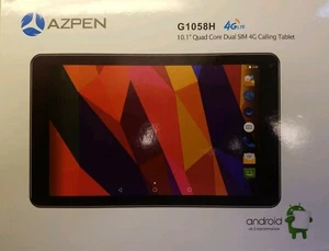 10" 4G Android Tablet PC 32GB Dual SIM/Cam Quad Core WIFI - Picture 1 of 3