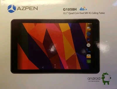 10" 4G  Android Tablet PC 32GB Dual SIM/Cam Quad Core WIFI  - Image 1 of 3