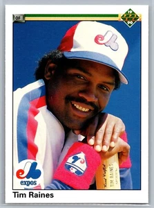 1990 Upper Deck Tim Raines Baseball Card #177 Mint - Picture 1 of 2