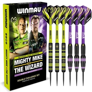 WINMAU Darts Michael 'MvG' Van Gerwen Vs Simon 'The Wizard' Whitlock 22g - Picture 1 of 11