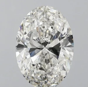 Loose CVD Diamond 1.20 Ct Oval , D Color, 6x8 mm, Clarity IF , Certified Diamond - Picture 1 of 6