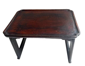 Korean Low Rectangular Small Table Joseon Dynasty Antique - Picture 1 of 8