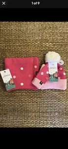 NWT Joules Girls 3-7Y Bella Hat-Gloves & Scarf - Picture 1 of 1