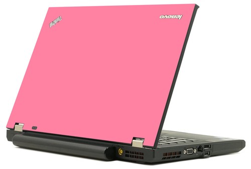PINK Vinyl Lid Skin Cover Decal fits IBM Lenovo ThinkPad T420 Laptop | eBay