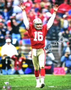 Joe Montana Autographed San Francisco 49ers 16x20 Arms Up Photo- Fanatics *White - Picture 1 of 7