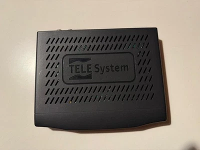 Tele System TS7000 MHP Ricevitore Digitale Terrestre MHP con Telecomando e Cavi - Immagine 1 di 4