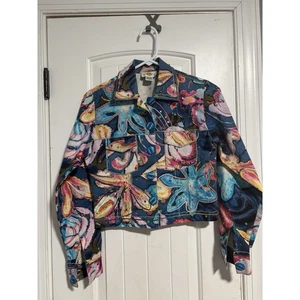 Chaqueta Sandy Starkman Artística Floral Talla XS - Imagen 1 de 3