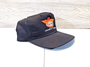 Vintage Americas #1 A&W Root Beer Soda Logo Leader of the Pack Baseball Hat Cap - Picture 1 of 5