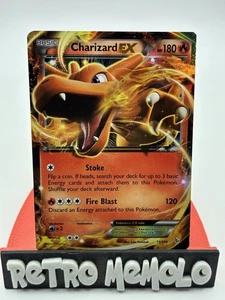 Pokemon Juego de Cartas Coleccionables Flashfire XY Charizard EX - 11/106 Tarjeta Ultra Rara - Imagen 1 de 2