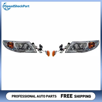 2x Conjunto de faros izquierdo derecho Dorman para International Harvester 4400LP 2007 Foto 1 de 4