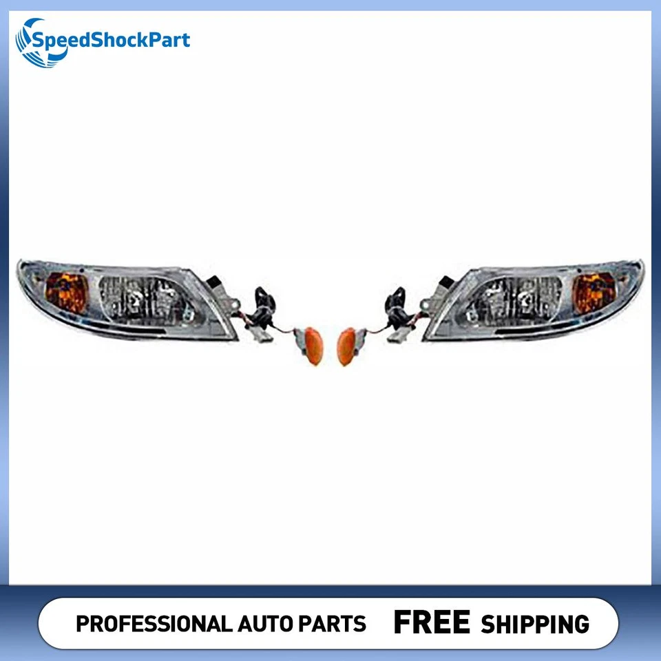 2x Conjunto de faros izquierdo derecho Dorman para International Harvester 4400LP 2007 Foto 1 de 4