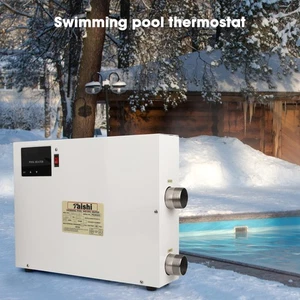 15KW Wasserthermostat Heizung für Schwimmbad Teich & SPA Elektro Warmwasserbereiter - Bild 1 von 16