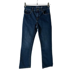 The Children’s Place Girl’s Bootcut Semi-Evasee Jeans Denim Dark Wash Size 12 - Picture 1 of 9