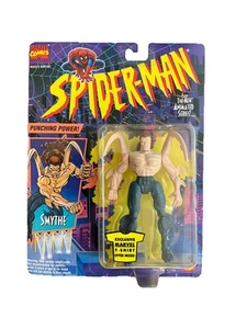 Smythe Spider-Man The Animated Series Action Figure Vintage 1994 Marvel Toy Biz - Picture 1 of 7