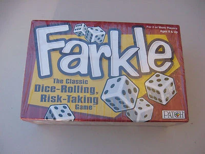Farkle Classic Dice-Rolling, Risk-Taking Game  Factory Sealed! - Image 1 of 4