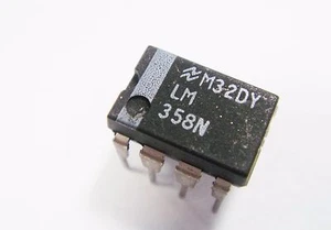 LM358 LOW POWER-DUAL BIPOLAR OP-AMPS Operationsverstärker DIL #CC41 - Picture 1 of 3