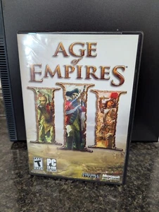 Age of Empires 3 III - CD-ROM PC 2005 - 3 discos completos, manual y clave de producto - Imagen 1 de 3