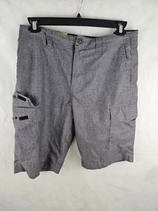 Volcom Mens H2Cargos Hybrid Shorts Charcoal Gray Size 34 - Picture 1 of 5