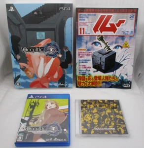 PS4 Occultic; Nove Edizione Limitata W/CD & Libro Dal Giappone 5pb - Foto 1 di 15