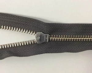 YKK® No.5 Metal Open-end 63/65/68/71cm Zippers for Garments Bags Crafts Luggages - Picture 1 of 15
