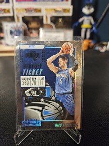 2018-19 CONTENDERS PLAYOFF TICKET #5 NIKOLA VUCEVIC /199 ORLANDO MAGIC