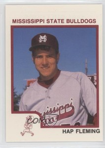 1991 Mississippi State Bulldogs Team Issue Hap Fleming