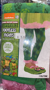 TMNT Tights ninja turtles tights Green TMNT Tights Child Size Small Up To 55lbs