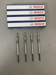 FOR AUDI A3 A4 A6 2.0 TDi 4 x GENUINE BOSCH DIESEL GLOW PLUG SET AZV BKD - Picture 1 of 2