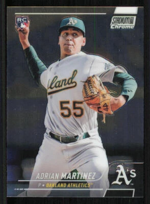 2022 Stadium Club Chrome #399 Adrian Martinez RC - Image 1 of 2