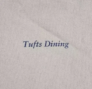 VINTAGE Tufts University Shirt Mens Extra Large Dining Single Stitch Adult A22 - Picture 1 of 13