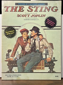 1974 The Sting de Scott Koplin - Folleto de piano fácil de tocar partituras MCA/Mills - Imagen 1 de 12