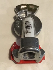 Paccar FG23808 1/2" Rubber Emergency - Standard Gladhand - Red - Picture 1 of 3