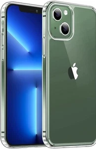 Hualele iPhone 14 Plus Case, Upgraded Crystal Clear Anti-Yellow/Fingerprint - Picture 1 of 9
