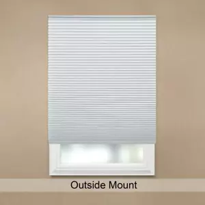 Home Decorators Snow Drift Cordless Cellular Shade 20 1/4 in. W x 72 in. L - Picture 1 of 3