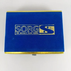 English Floral Playing Cards, Made For SORG The Specialty Paper People, SEALED - Picture 1 of 5