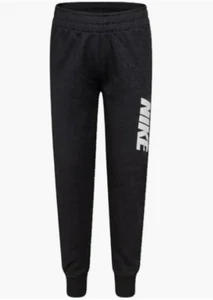 Nike Little Kids Block Swoosh Solar French Terry Pants 5 Regular - Picture 1 of 1