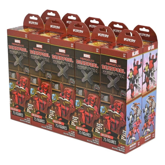 Marvel HeroClix: Deadpool Weapon X Booster Brick (10) - Image 1 of 1
