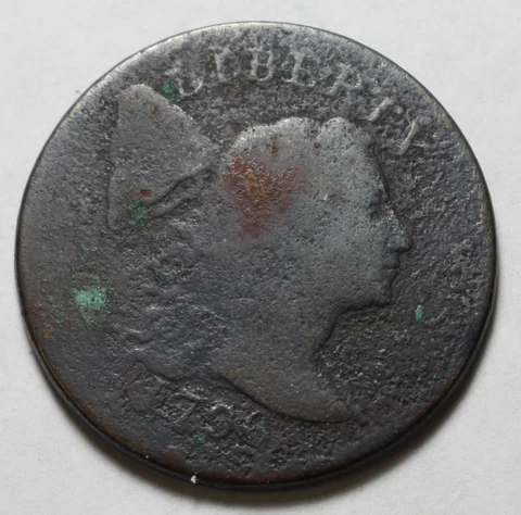 1796 Large Cent UR647 Cover