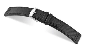 "Banda de reloj Nytech de material de alta tecnología ""Resistente al agua"" 18 mm ""Albatros" - Imagen 1 de 3