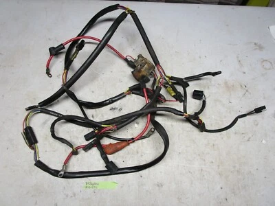 89 Arctic Cat Jag 340 Deluxe Snowmobile Main Wiring Harness Solenoid Elect Start - Image 1 of 4