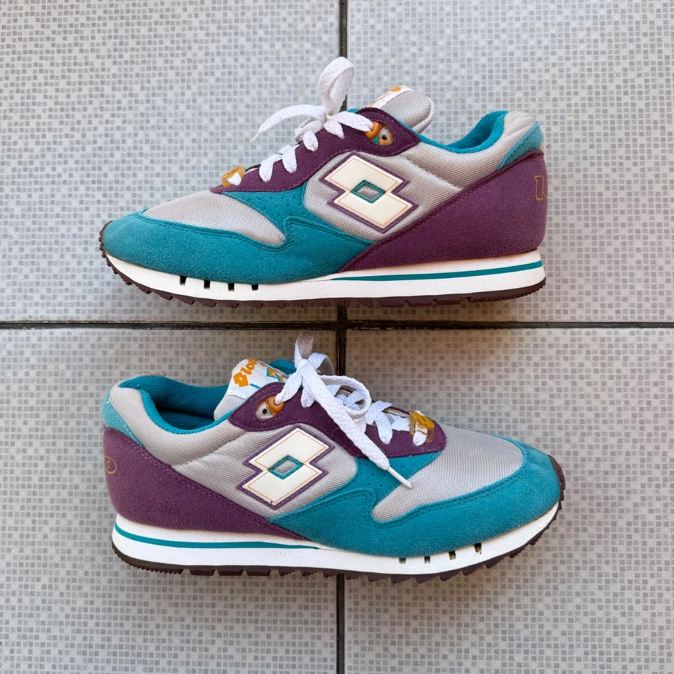 RARO! Lotto Vintage Años 90 Tenis Zapatos Entrenadores OG Retro Kicks EE. UU. 9 UE 42,5 27 cm Foto 1 de 4