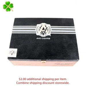 Avo Uvezian Robusto Avo Classic Maduro Empty Wood Cigar Box 8" x 6" x 2.75" - Picture 1 of 12