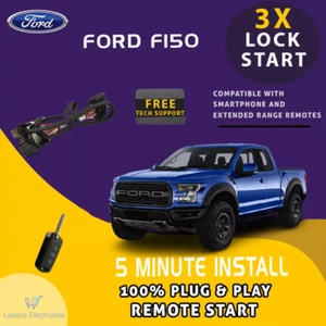 100% Plug and Play F150 Remote Start fits: 2021-2024 Ford F-150 Push Start - Picture 1 of 6