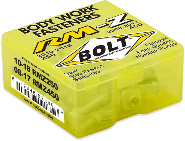 Bolt Full Plastic Fastener Kit SUZ-0810004 - Imagem 1 de 1