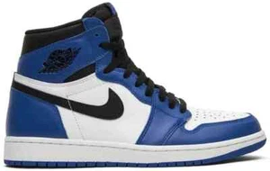 Nike Air Jordan 1 Retro Alto OG "Game Royal" Negro Azul 555088-403 Para hombres 9.5 - Imagen 1 de 5