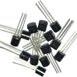 100PCS BC547 TO-92 NPN 45V 0.1A Transistor - Picture 1 of 5