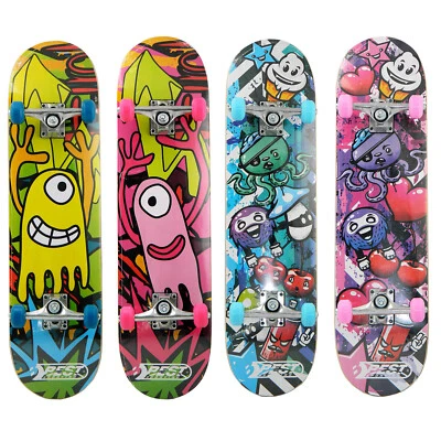 Best Sporting Skateboard Graphic Komplettboard Holzboard A3 belastbar 100 kg